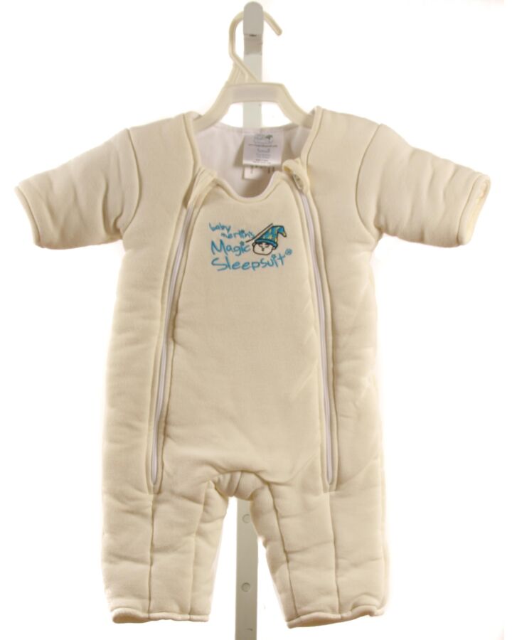 MAGIC SLEEPSUIT  WHITE   EMBROIDERED LAYETTE