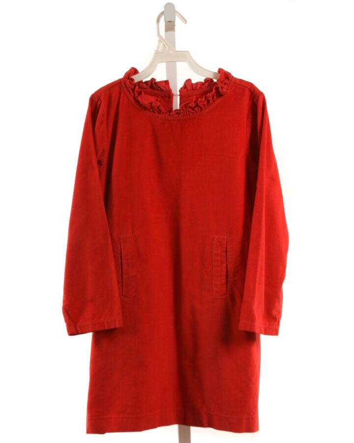 BELLA BLISS  RED CORDUROY   DRESS