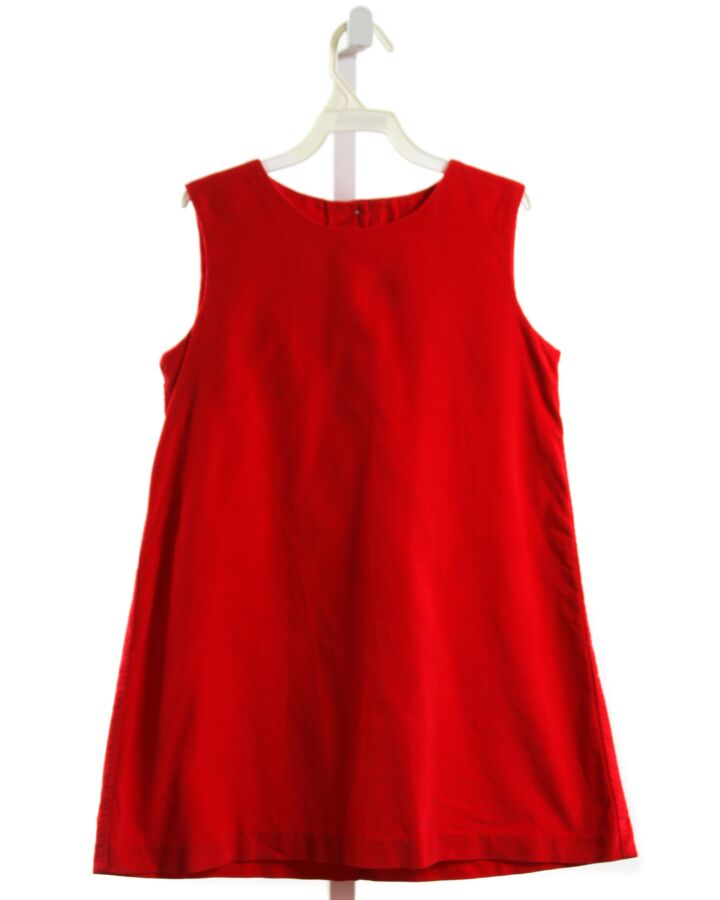 ZUCCINI  RED CORDUROY   DRESS