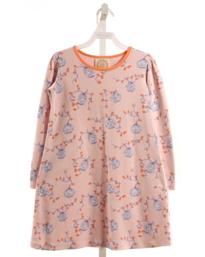 THE BEAUFORT BONNET COMPANY  PINK   PRINTED DESIGN KNIT DRESS