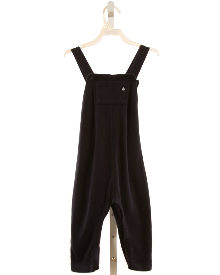 PETIT BATEAU  NAVY    KNIT ROMPER
