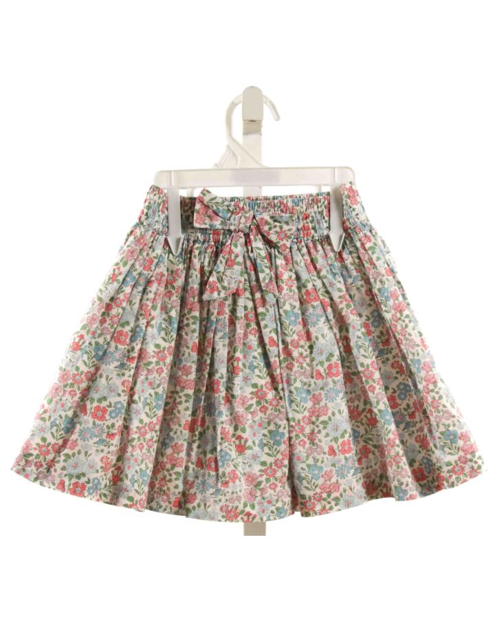 LILY ROSE  PINK  FLORAL  SKIRT WITH BOW