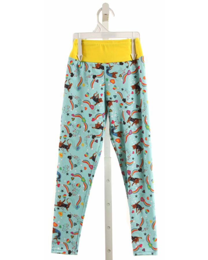 GIRL POWER SPORT  AQUA    LEGGINGS