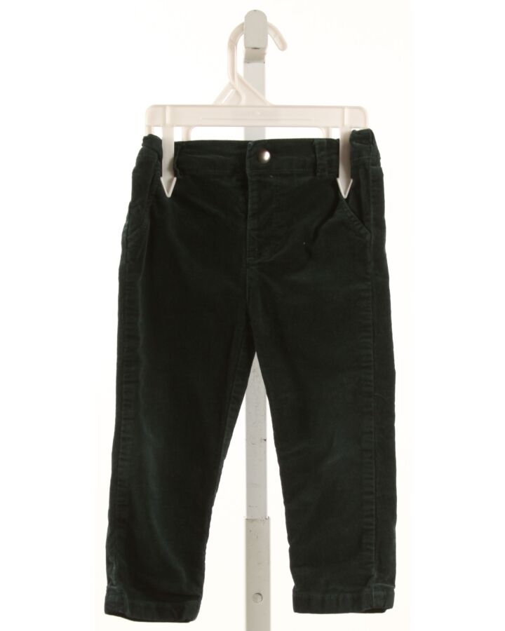 EDGEHILL COLLECTION  FOREST GREEN CORDUROY   PANTS