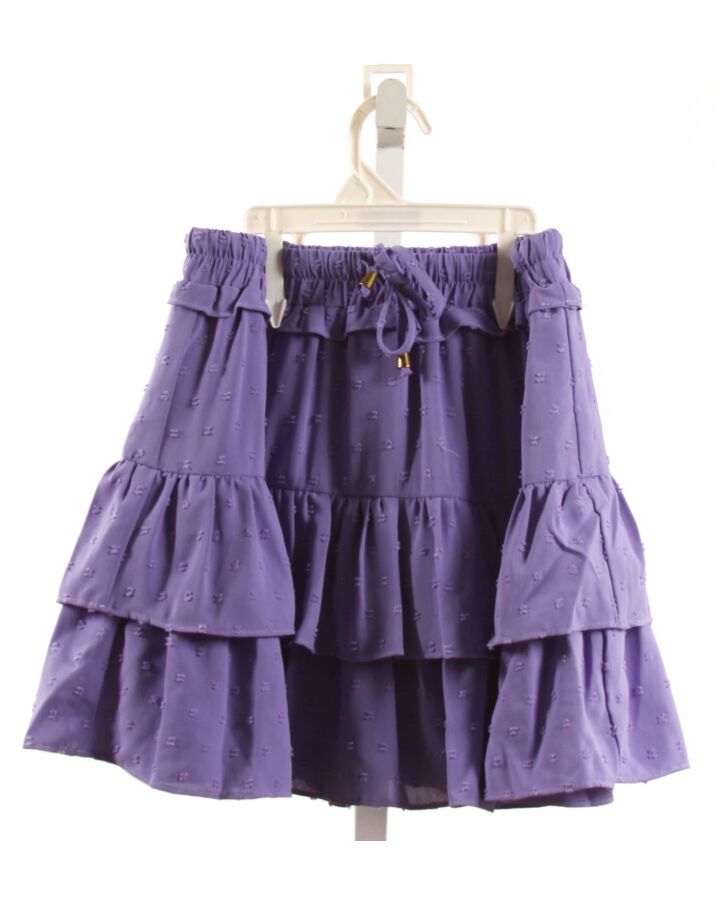 SHOP THE MINT  PURPLE  SWISS DOT  SKORT