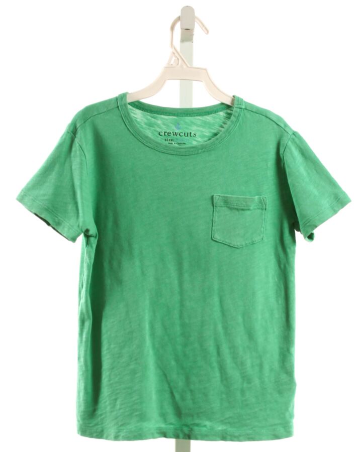 CREWCUTS  GREEN    KNIT SS SHIRT