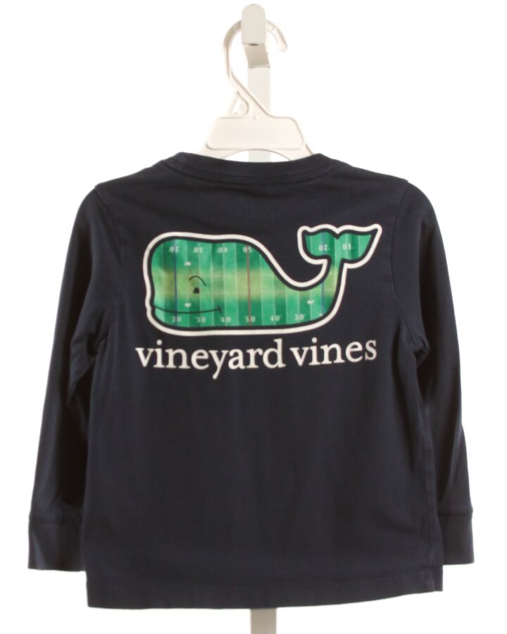 VINEYARD VINES  NAVY  PRINT  T-SHIRT