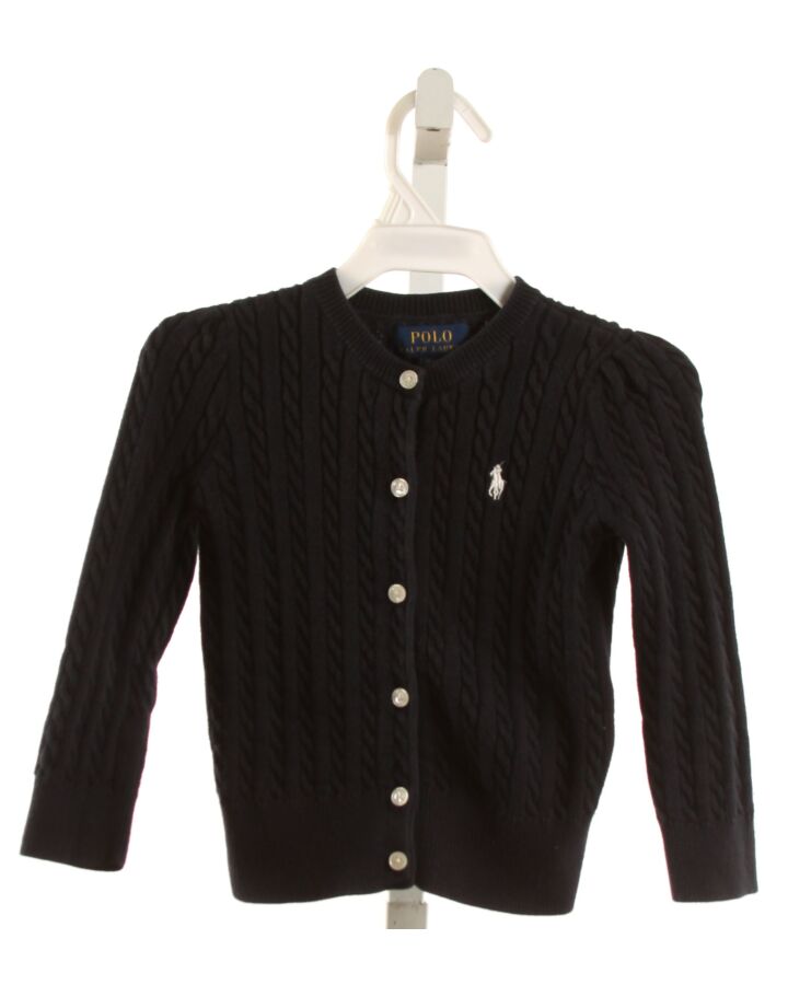 POLO BY RALPH LAUREN  BLACK    CARDIGAN