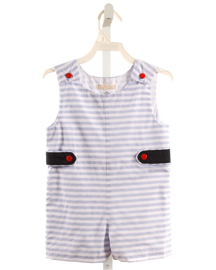 THE BEAUFORT BONNET COMPANY  LT BLUE  STRIPED  JON JON