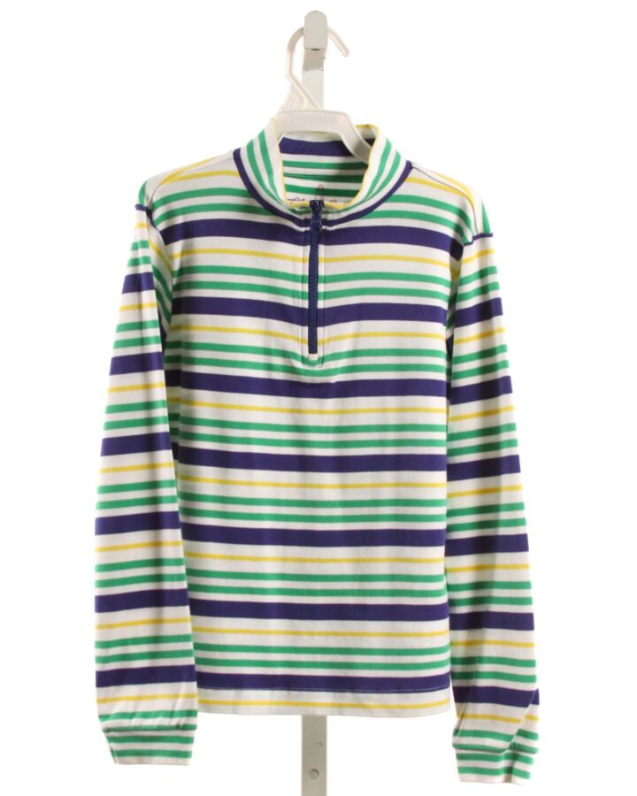 CPC  GREEN  STRIPED  PULLOVER