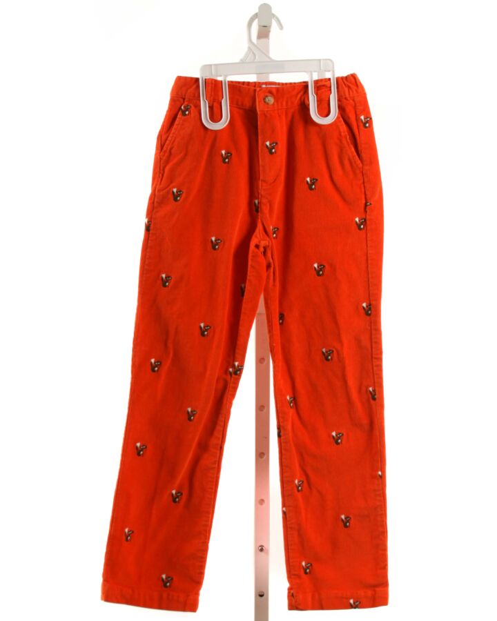 CPC  ORANGE CORDUROY  EMBROIDERED PANTS