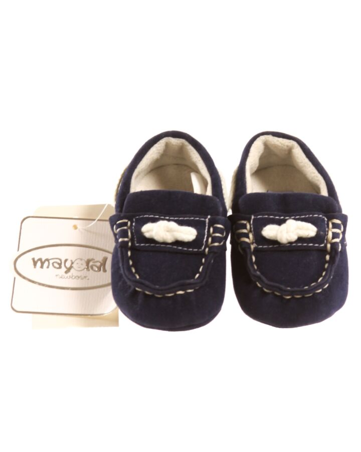 MAYORAL BLUE MOCCASINS *EU SIZE 17 *NWT SIZE INFANT 2