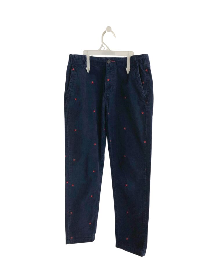 MINI BODEN  NAVY CORDUROY  EMBROIDERED PANTS