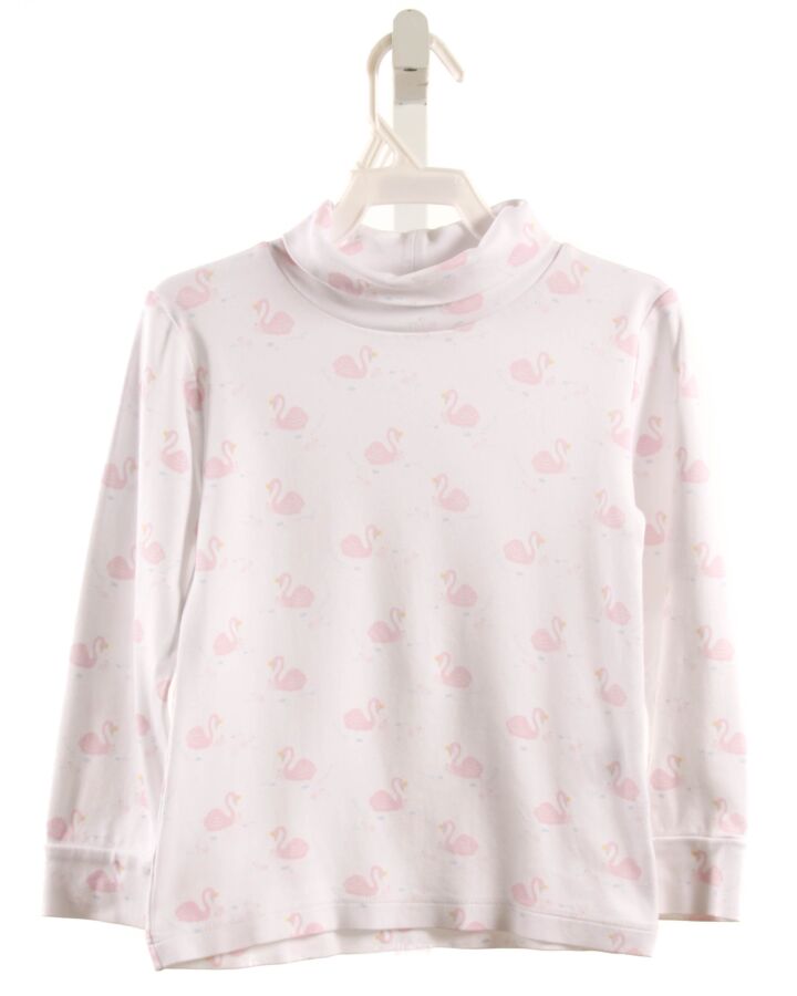 LITTLE ENGLISH  LT PINK    KNIT LS SHIRT