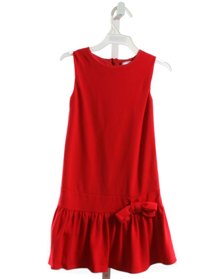 CPC  RED    KNIT DRESS WITH BOW