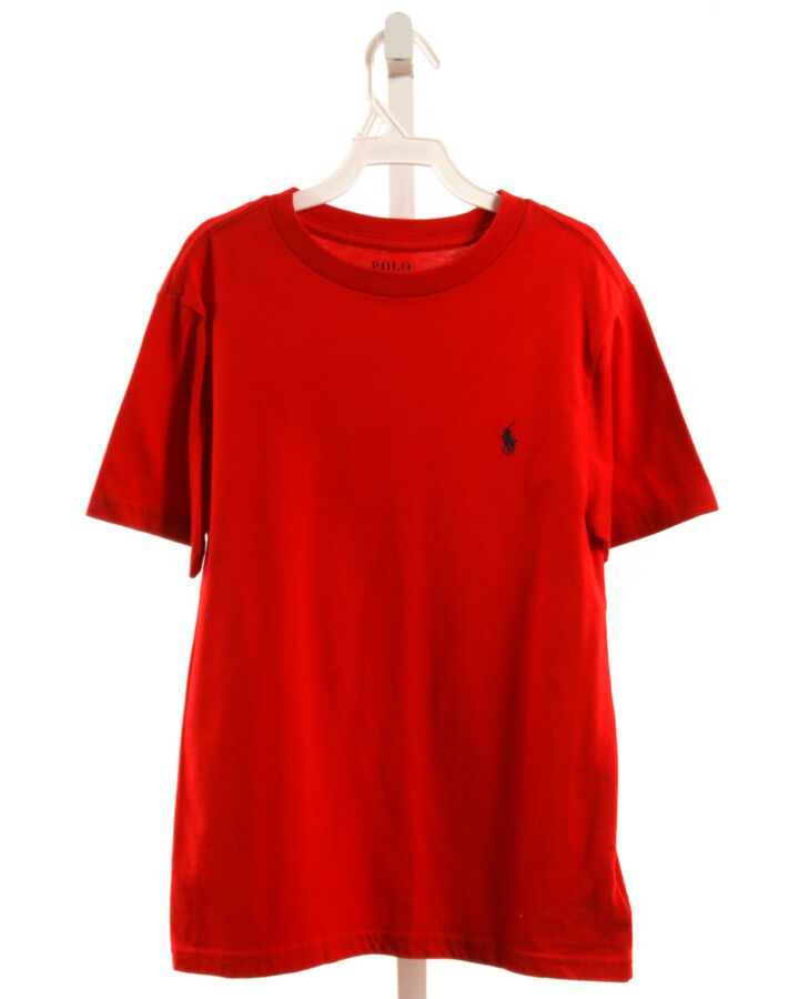 POLO BY RALPH LAUREN  RED    KNIT SS SHIRT