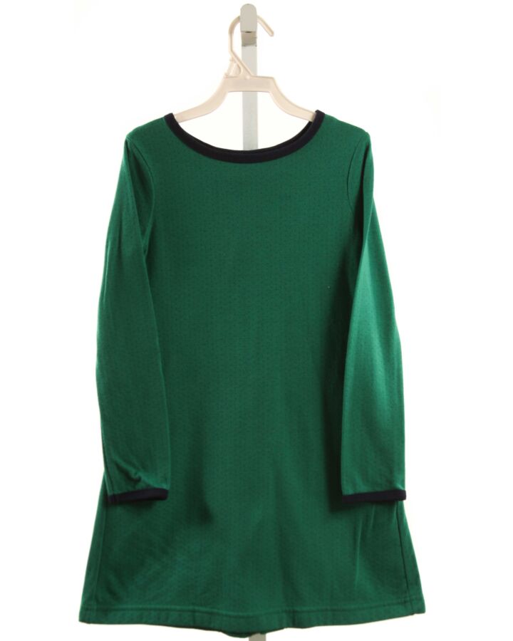 FLORENCE EISEMAN  GREEN  POLKA DOT  KNIT DRESS