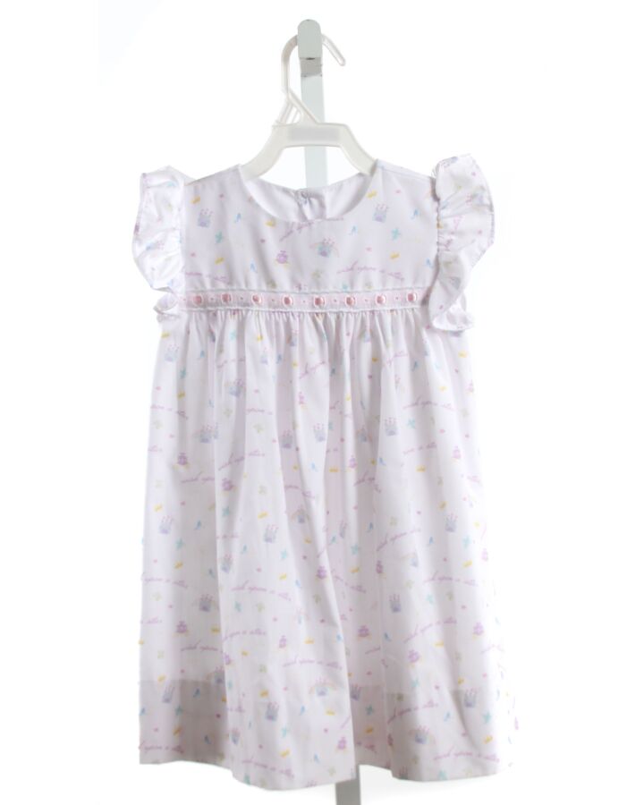 LULLABY SET  WHITE  PRINT  DRESS