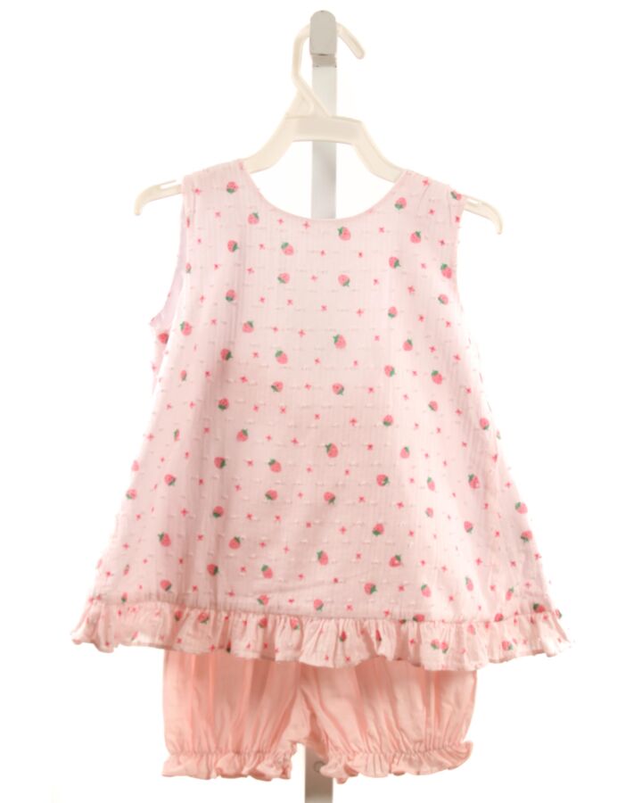 JAMES & LOTTIE  LT PINK SWISS DOT   2-PIECE OUTFIT