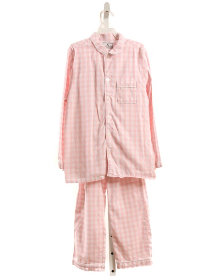 PETITE PLUME  PINK  GINGHAM  LOUNGEWEAR