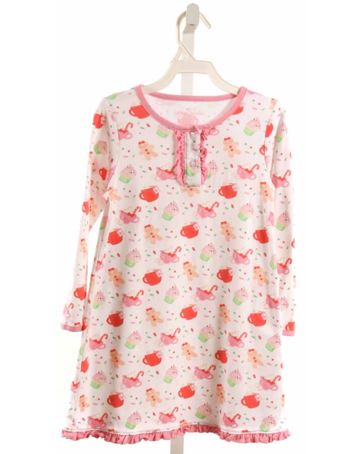 JAMES & LOTTIE  PINK  PRINT  LOUNGEWEAR