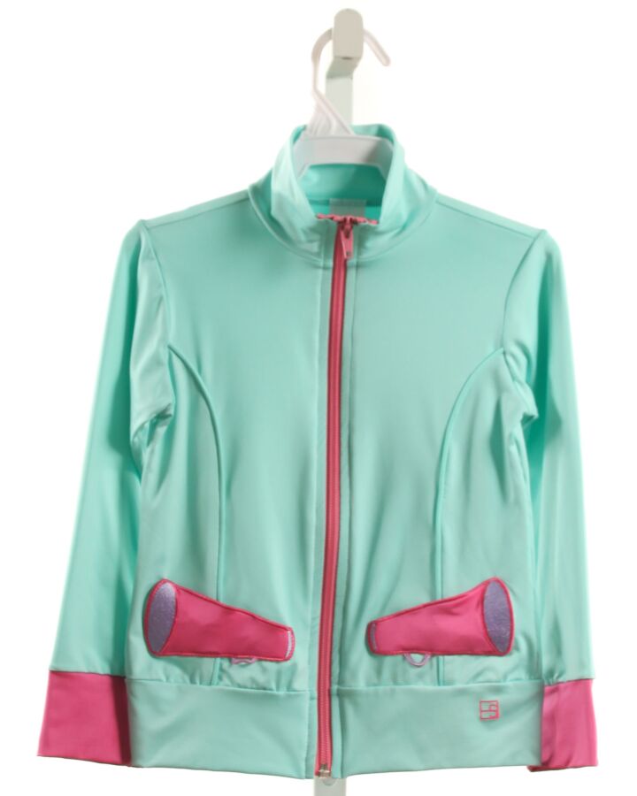 SET BY LULLABY SET  AQUA   APPLIQUED OUTERWEAR