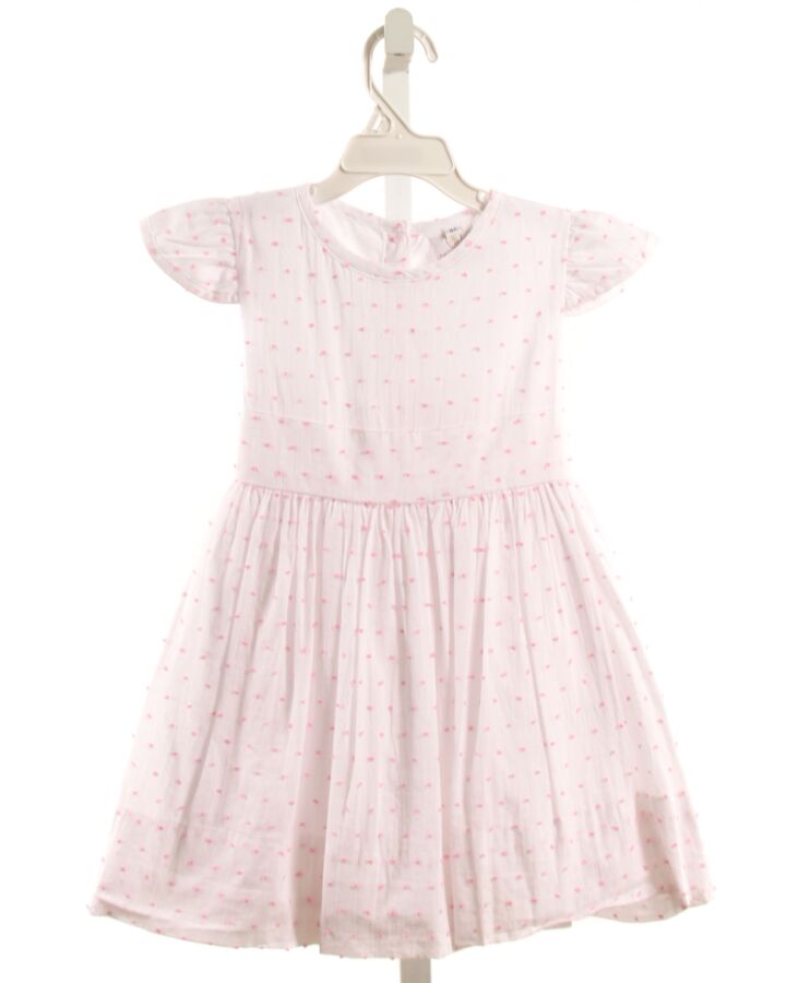 LULLABY SET  LT PINK  SWISS DOT  DRESS