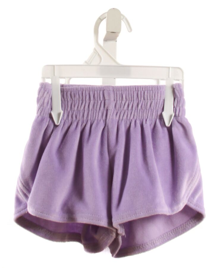 AZARHIA  PURPLE FLEECE   SHORTS