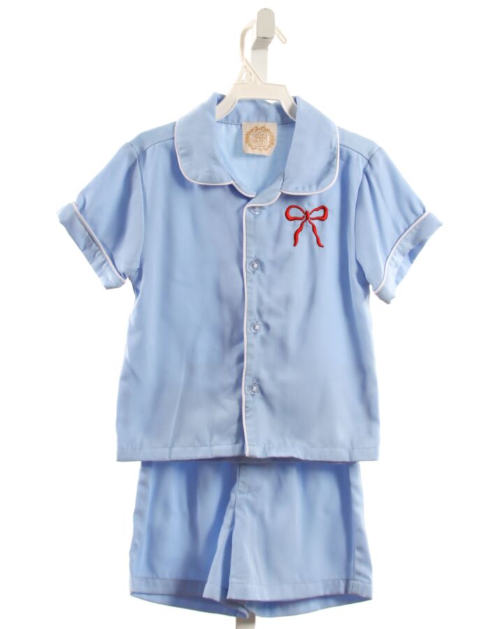 THE BEAUFORT BONNET COMPANY  BLUE   APPLIQUED LOUNGEWEAR