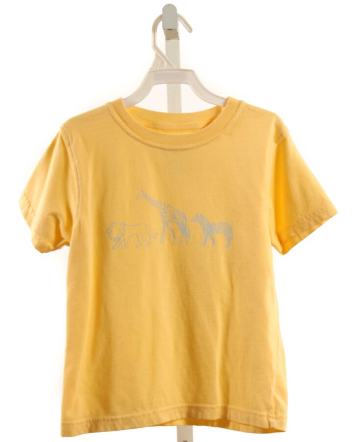 MUSTARD & KETCHUP KIDS  YELLOW   PRINTED DESIGN T-SHIRT