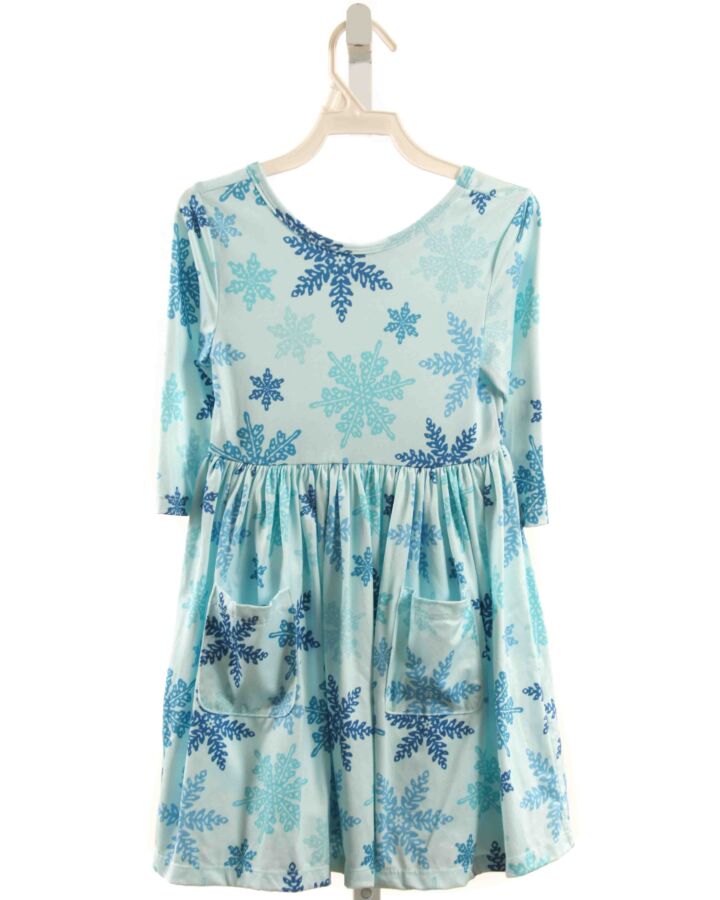 MILA & ROSE  AQUA    KNIT DRESS