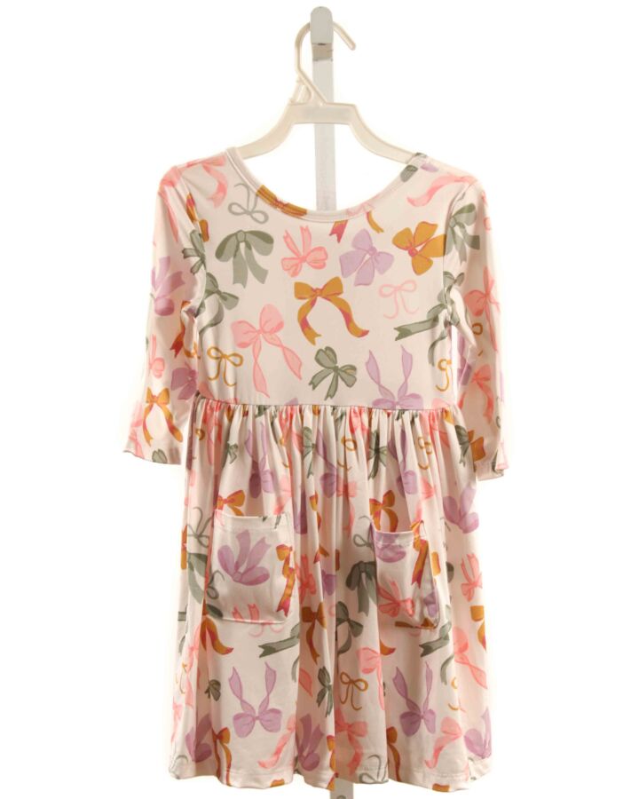 MILA & ROSE  MULTI-COLOR  PRINT  KNIT DRESS