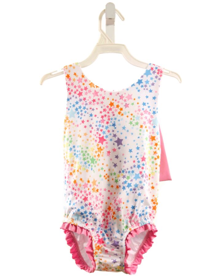 JAMES & LOTTIE  MULTI-COLOR    1-PIECE SWIMSUIT WITH RUFFLE