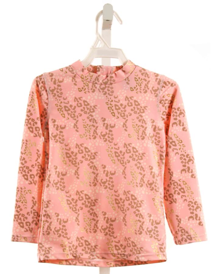 SHADE CRITTERS  PINK   PRINTED DESIGN RASH GUARD