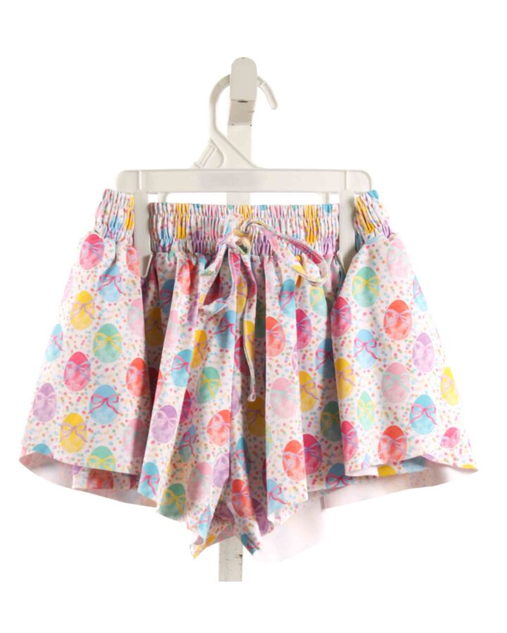 AZARHIA  PINK  POLKA DOT PRINTED DESIGN SHORTS