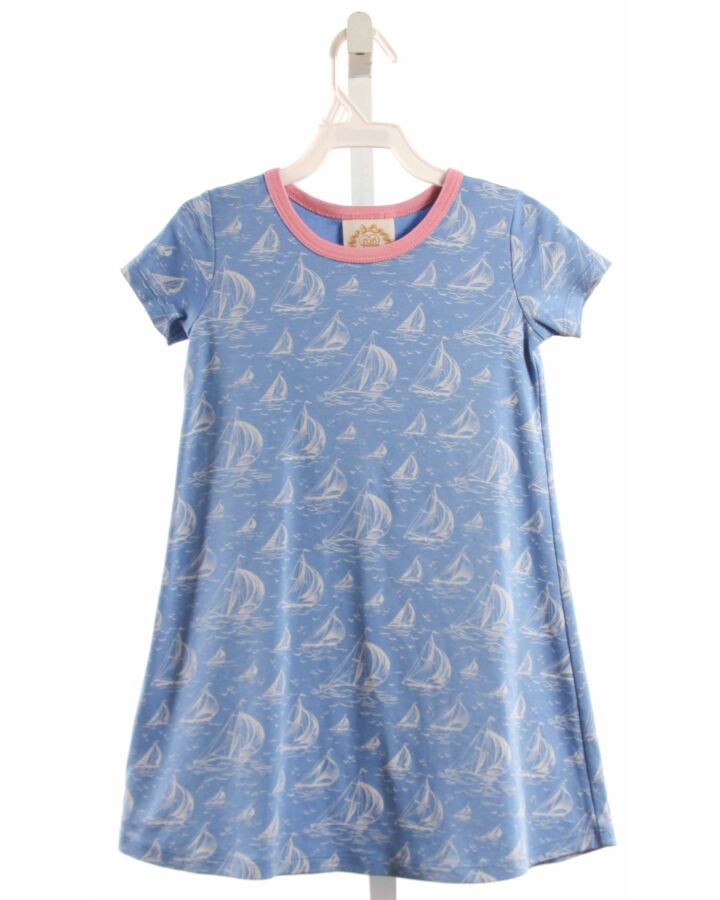 THE BEAUFORT BONNET COMPANY  BLUE    KNIT DRESS