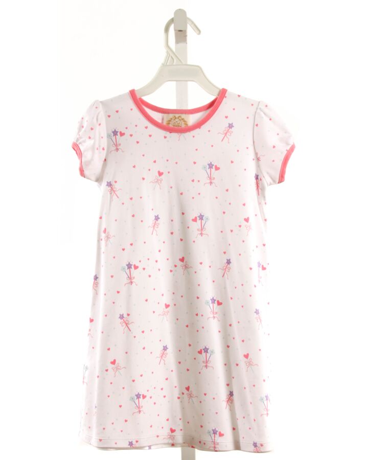 THE BEAUFORT BONNET COMPANY  HOT PINK  PRINT  KNIT DRESS