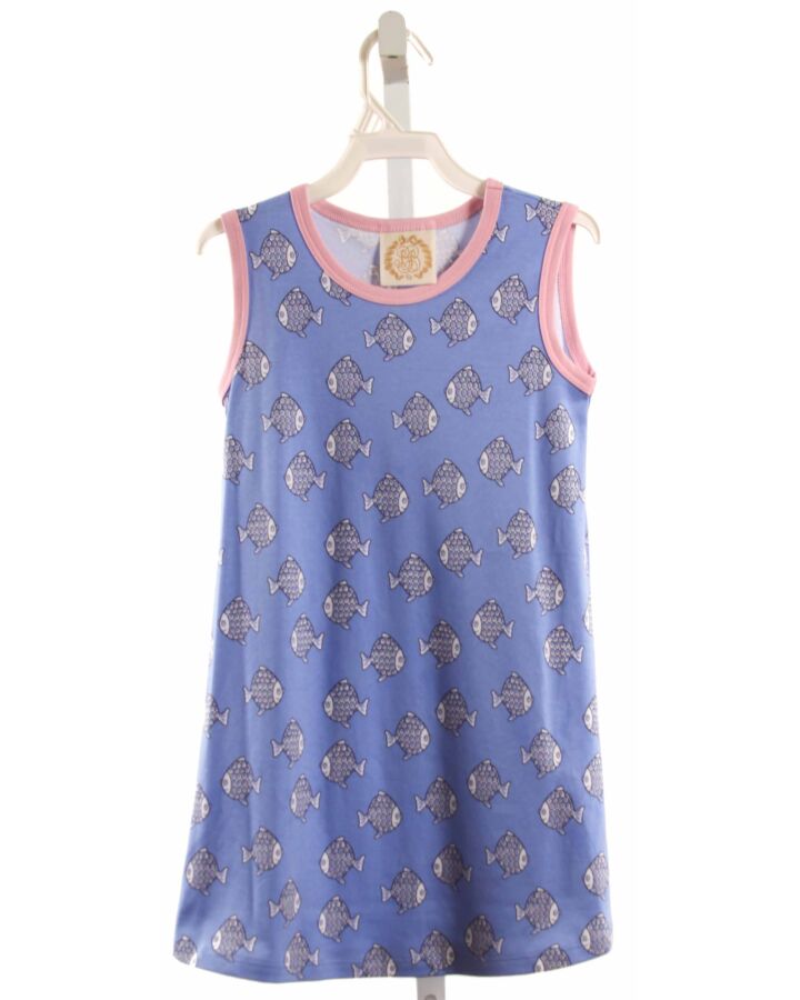 THE BEAUFORT BONNET COMPANY  BLUE    KNIT DRESS
