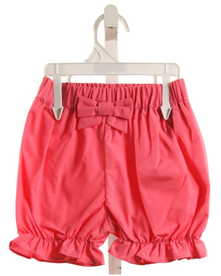 THE BEAUFORT BONNET COMPANY  HOT PINK    BLOOMERS WITH BOW