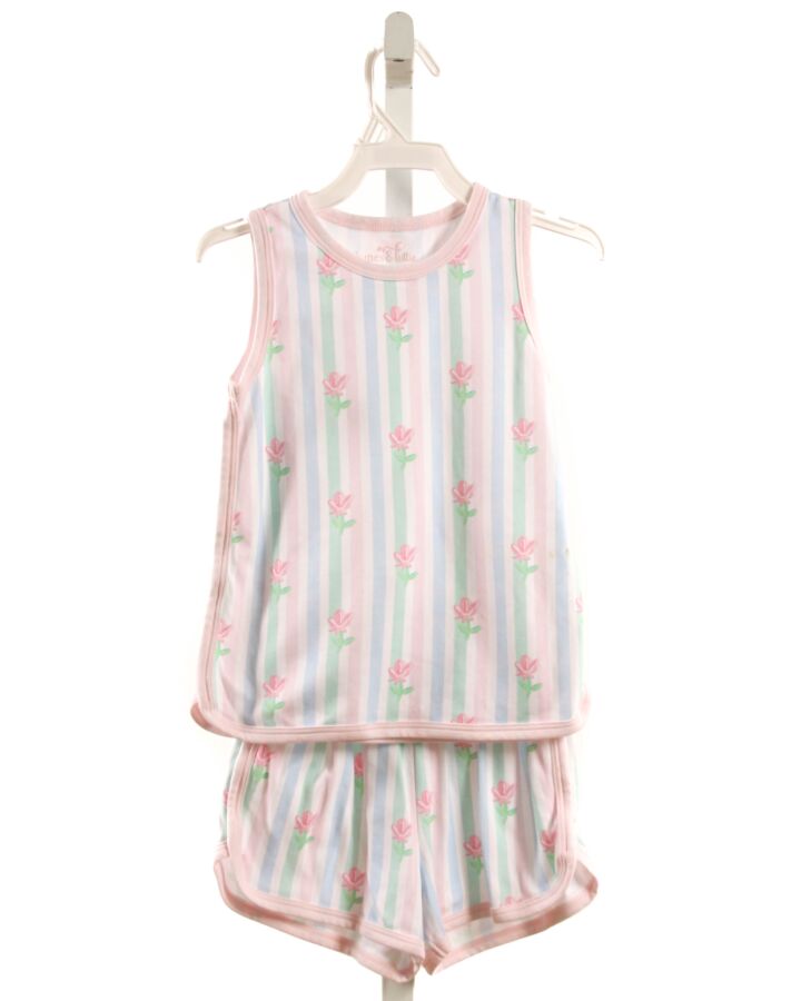 JAMES & LOTTIE  MULTI-COLOR  STRIPED  2-PIECE OUTFIT