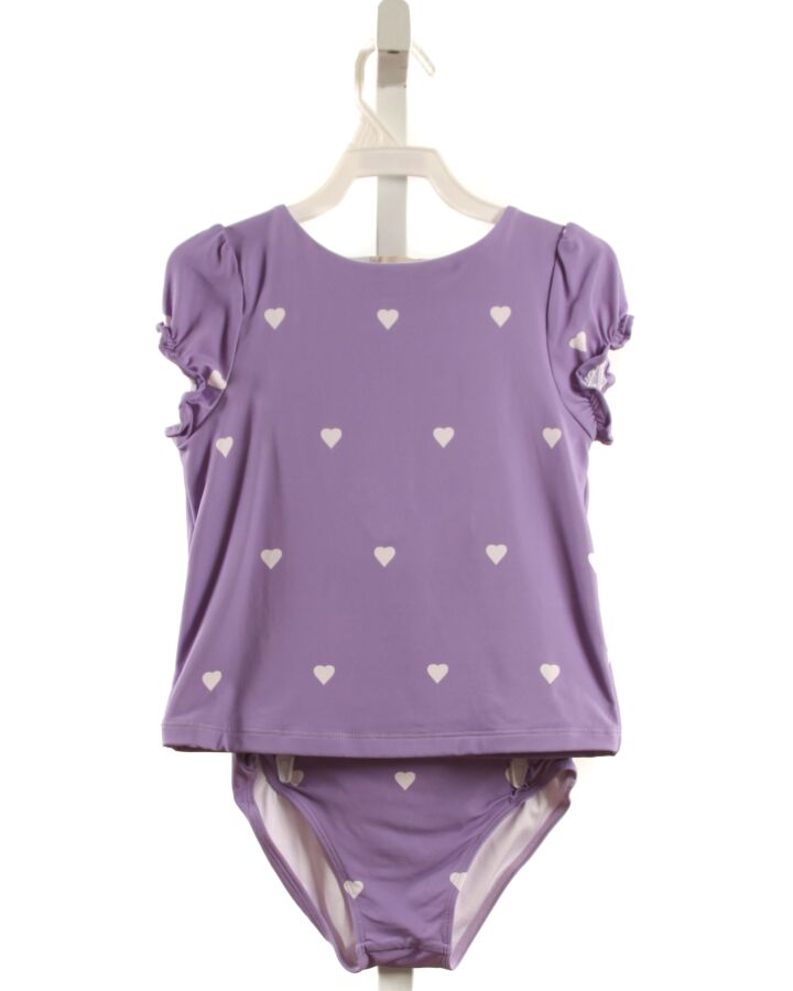 THE BEAUFORT BONNET COMPANY  PURPLE   PRINTED DESIGN 2-PIECE SWIMSUIT