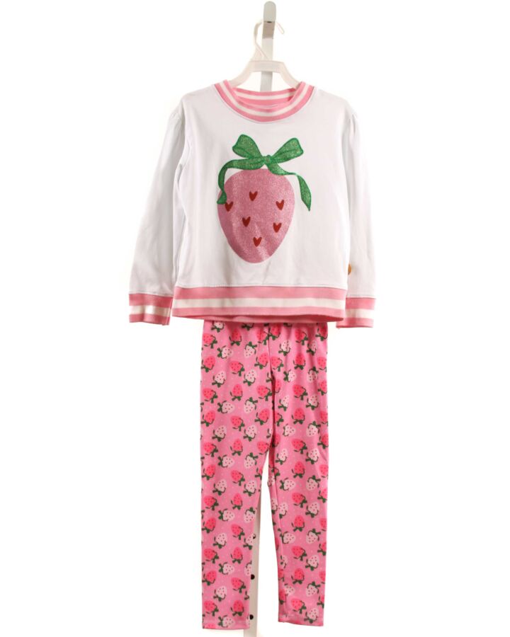AZARHIA  PINK  POLKA DOT PRINTED DESIGN 2-PIECE OUTFIT
