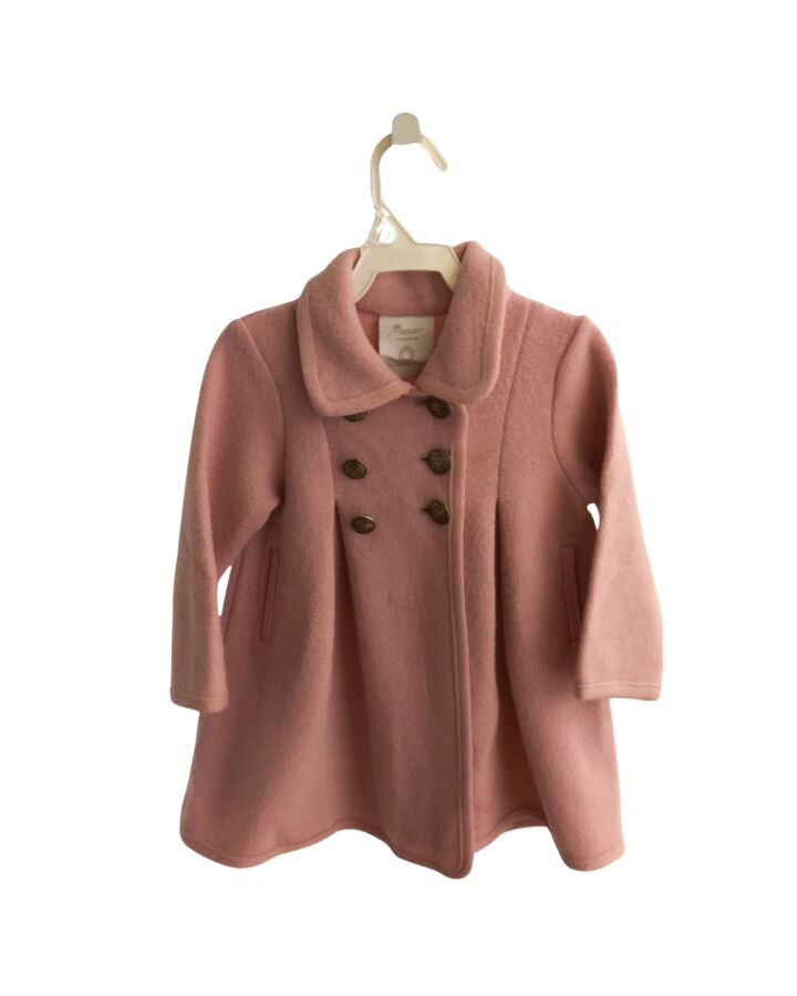 THE PROPER PEONY  PINK WOOL   OUTERWEAR