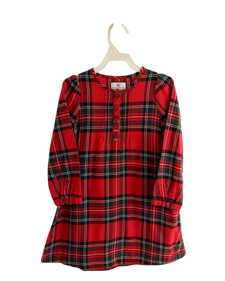 PETITE PLUME  RED FLANNEL PLAID  LOUNGEWEAR
