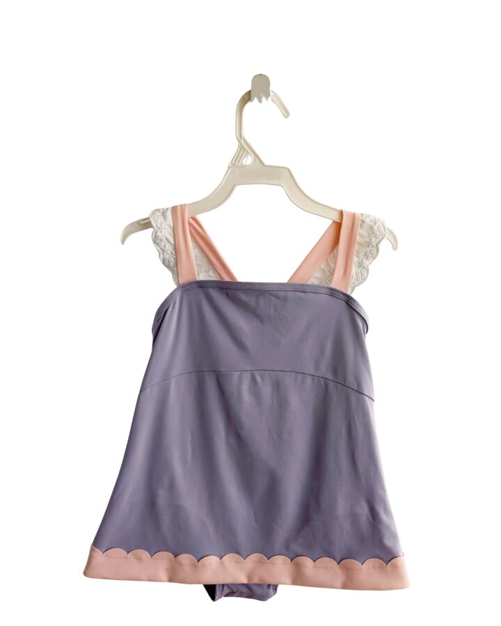 THE BEAUFORT BONNET COMPANY  LAVENDER    1-PIECE SWIMSUIT WITH EYELET TRIM