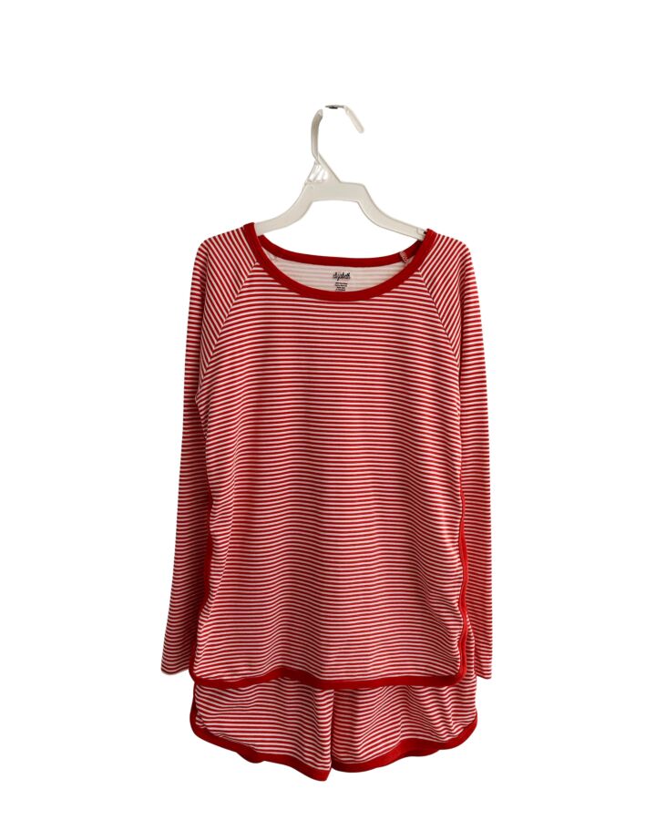 JAMES & LOTTIE  RED  STRIPED  LOUNGEWEAR