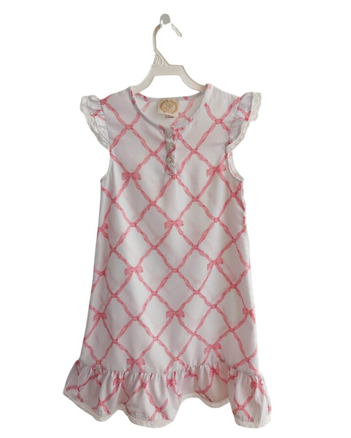 THE BEAUFORT BONNET COMPANY  PINK    LOUNGEWEAR WITH EYELET TRIM