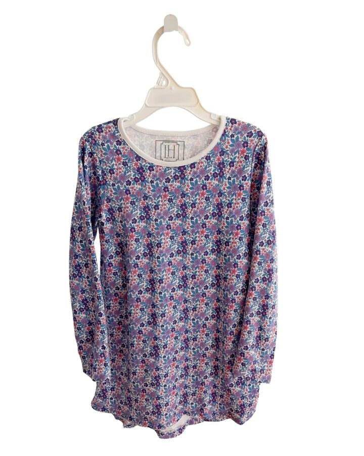 LILA + HAYES  PURPLE  FLORAL  LOUNGEWEAR