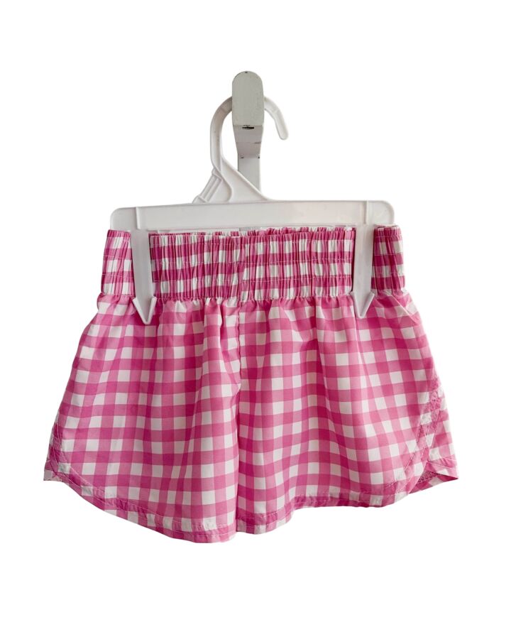 AZARHIA  PINK  GINGHAM  SHORTS