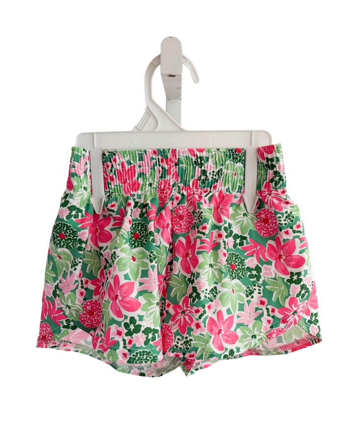 AZARHIA  GREEN  FLORAL  SHORTS
